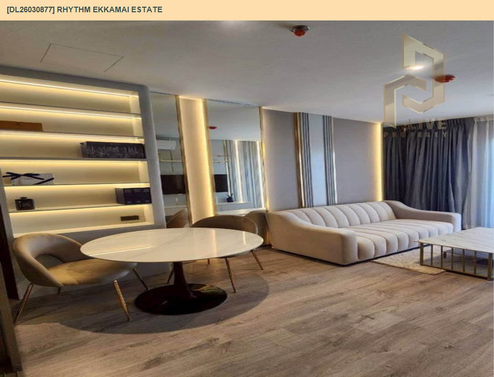 รูป DL26030877 ให้เช่าคอนโด ริธึ่ม เอกมัย เอสเตท (RHYTHM EKKAMAI ESTATE) ใกล้ BTS เอกมัย พร้อมเข้าอยู่ โทรด่วน 0800343450 LineID @655ebbvc - รูปที่ 4/8