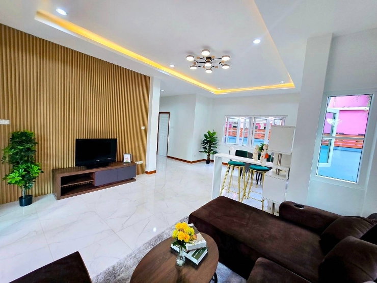 รูป บ้านเดี่ยว หทัยราษฎร์ จตุโชติ หมู่บ้านเดอะสวีทการ์เด้น 2 นัดชมบ้าน085-318-6868 คุณวา - รูปที่ 7/20
