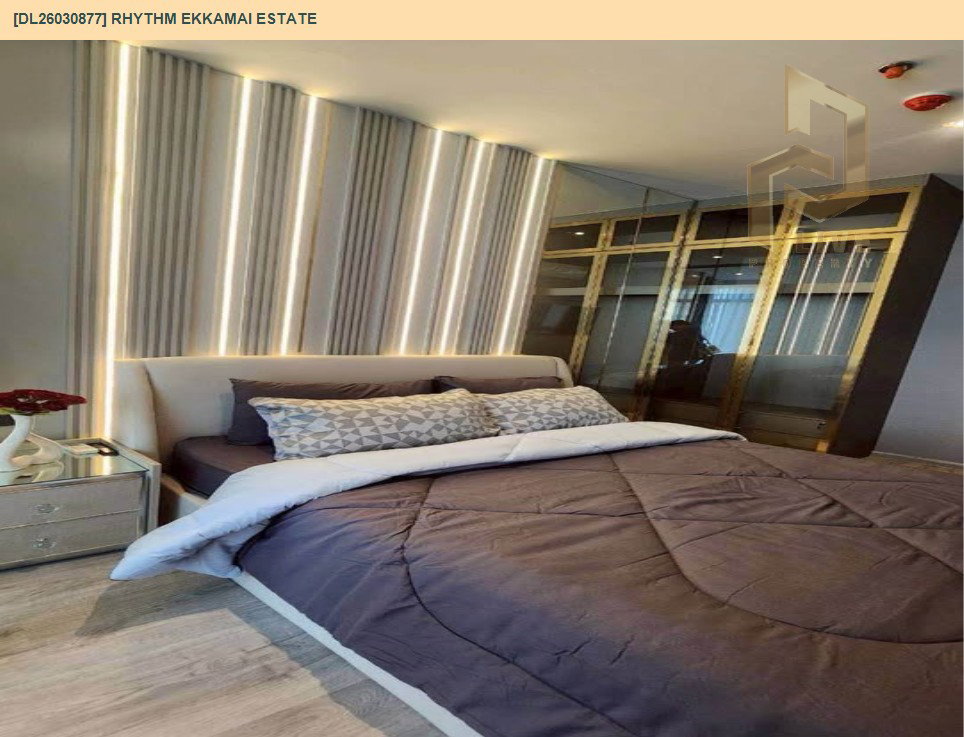 รูป DL26030877 ให้เช่าคอนโด ริธึ่ม เอกมัย เอสเตท (RHYTHM EKKAMAI ESTATE) ใกล้ BTS เอกมัย พร้อมเข้าอยู่ โทรด่วน 0800343450 LineID @655ebbvc - รูปที่ 2/8