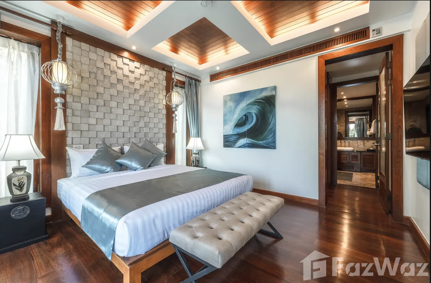 รูป วิลล่าให้เช่า 6 ห้องนอน ในโครงการ บ้านไทยสุรินทร์ฮิลล์ 6114745 - รูปที่ 25/60