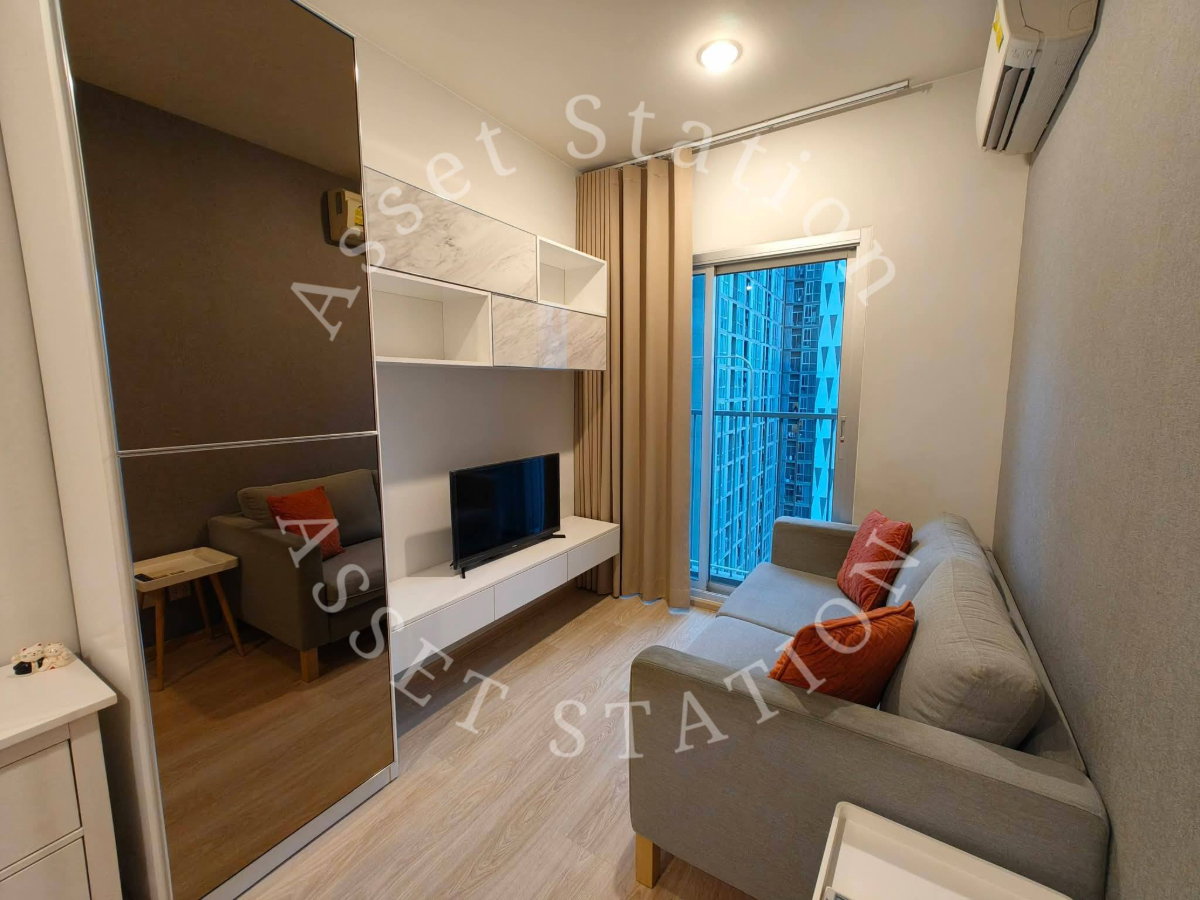 รูป 🚅ห้องว่างให้เช่า ชั้นสูง ‼️NOBLE REVOLVE RATCHADA 🚆ใกล้ MRT สถานีศูนย์วัฒนธรรม - รูปที่ 3/8