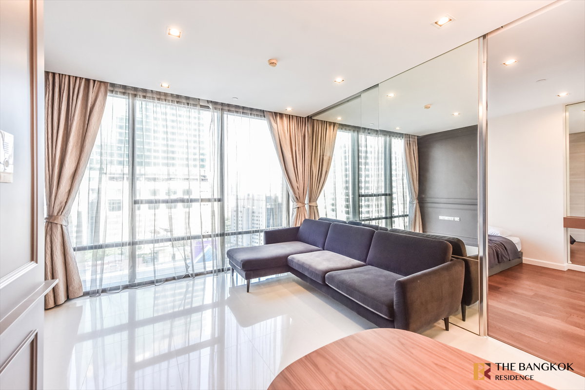 รูป  Condo For Rent ⭐ The Bangkok Sathorn ใกล้ BTS สุรศักดิ์ 1 นอน 64 ตร.ม. 40K ห้องใหญ่ น่าอยู่ ว่างแล้ว💎  - รูปที่ 2/8