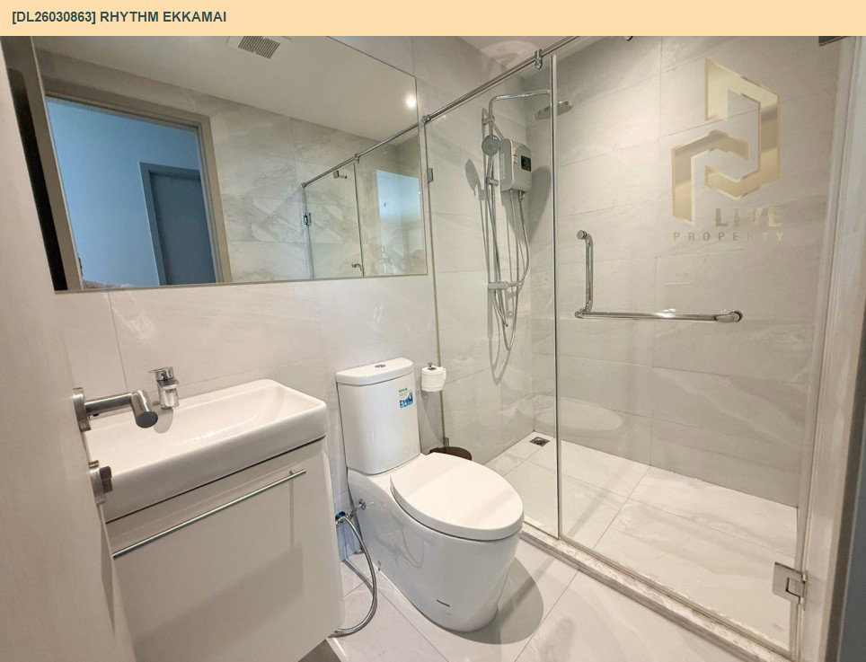 รูป DL26030863 ให้เช่าคอนโด ริทึ่ม เอกมัย (Rhythm Ekkamai) ใกล้ BTS เอกมัย พร้อมเข้าอยู่ โทรด่วน 0653619502 LineID @897iyzll - รูปที่ 13/16