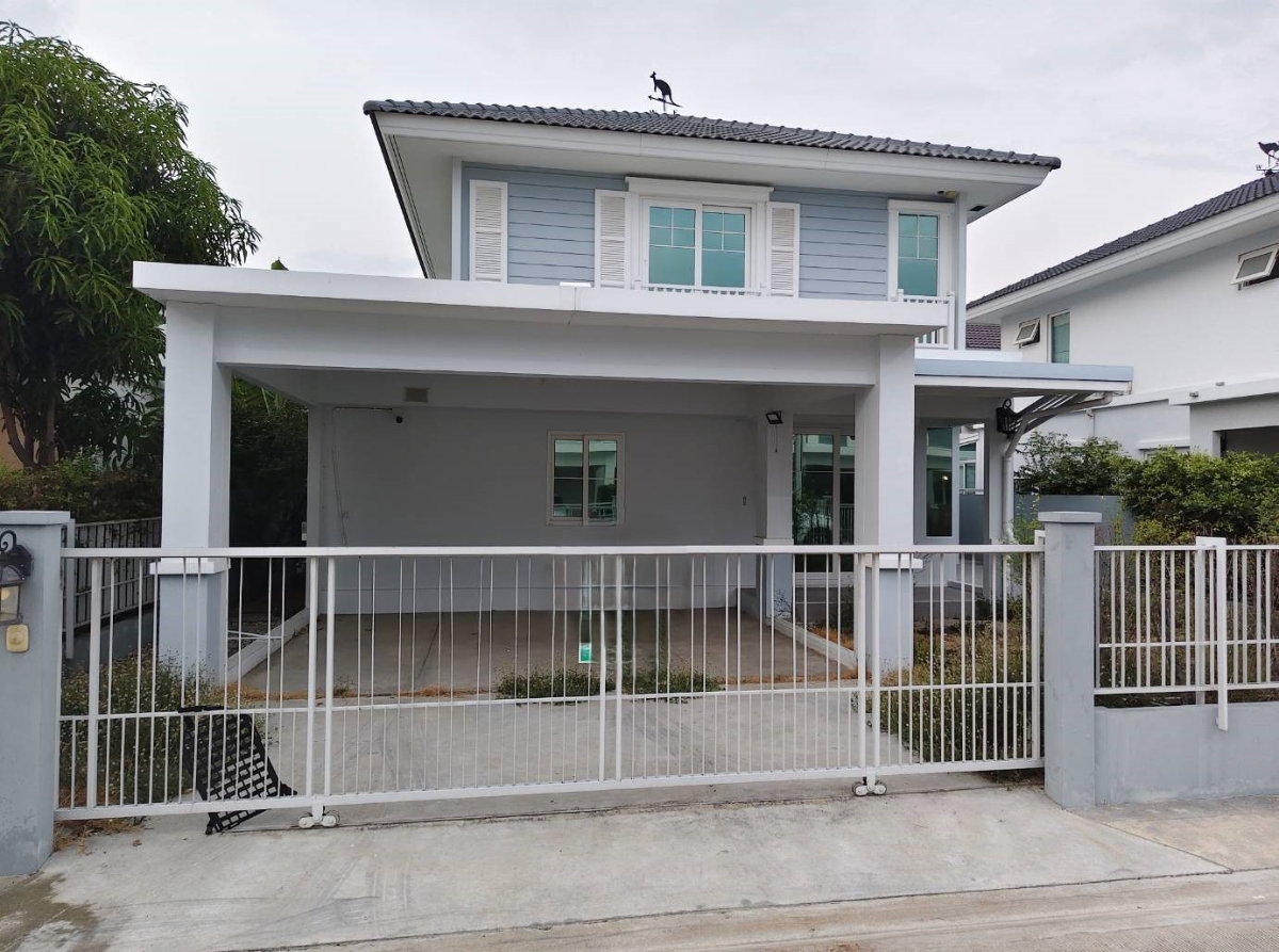 รูป ให้เช่าบ้านเดี่ยว 2 ชั้น หมู่บ้านวิลลาจจิโอ ปิ่นเกล้า–ศาลายา 51 ตรว 3ห้องนอน 3 ห้องน้ำ - รูปที่ 1/12