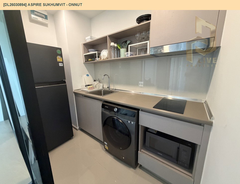 รูป DL26030894 ขายคอนโด แอสปาย สุขุมวิท - อ่อนนุช (Aspire Sukhumvit - Onnut) ใกล้ BTS อ่อนนุช พร้อมเข้าอยู่ โทรด่วน 0653619502 LineID @897iyzll - รูปที่ 6/7