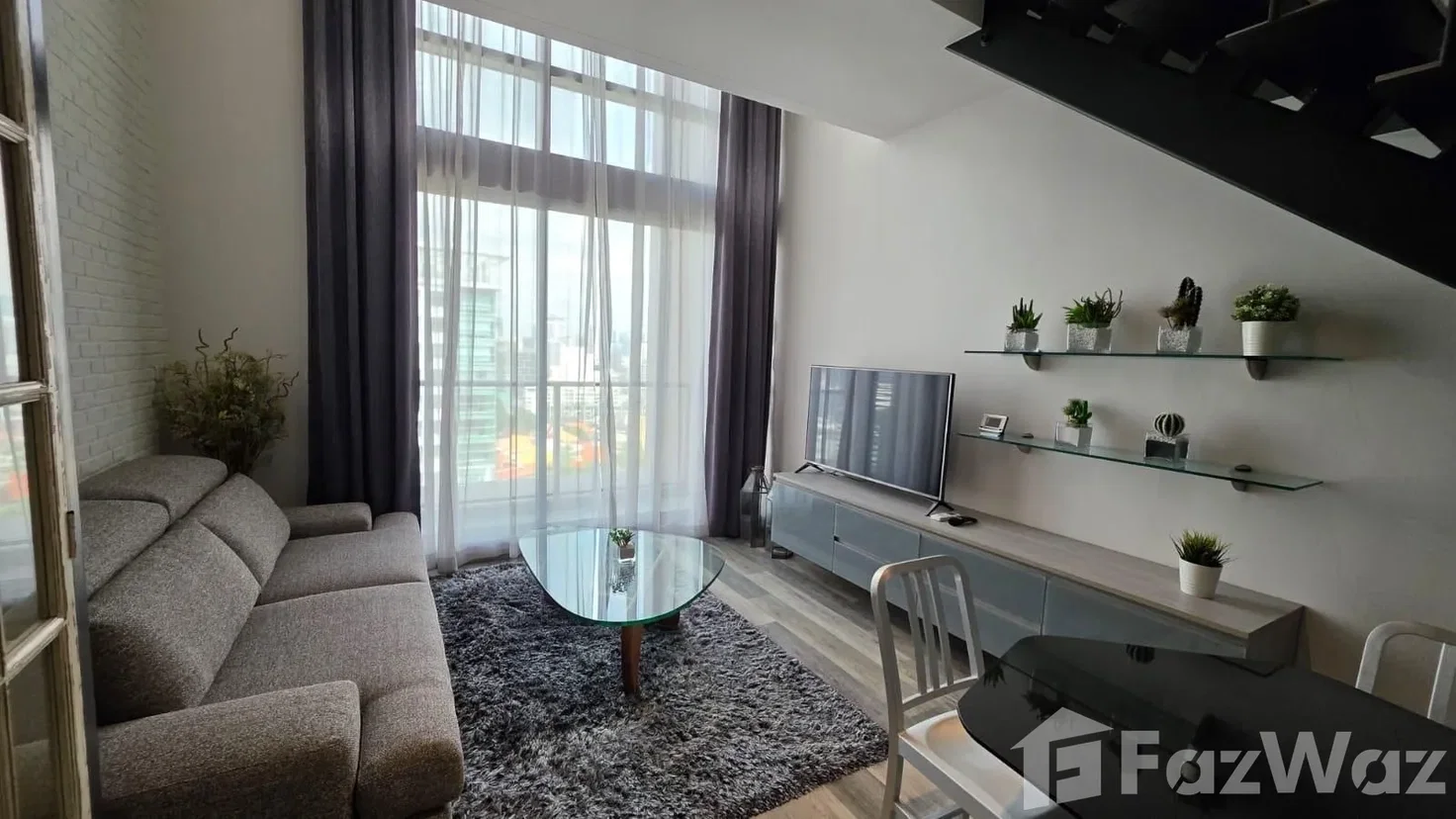 รูป Condo for Rent – The Lofts Ekkamai Duplex | Newly Renovated 6105827 - รูปที่ 3/15
