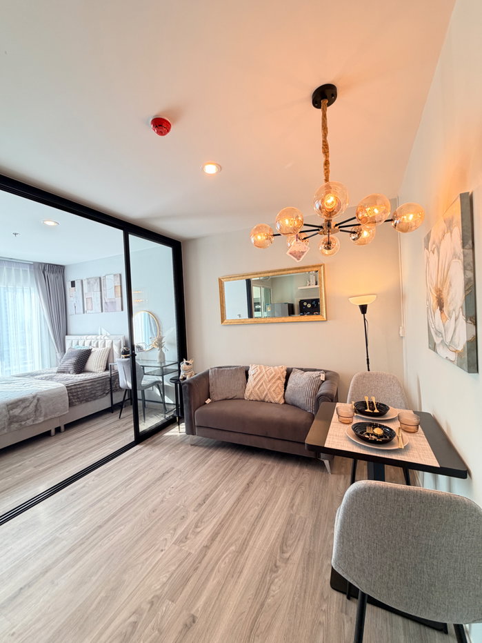 รูป 🔥 ปล่อยเช่าคอนโด Regent Home Bangna ห้องใหม่เอี่ยม ใกล้ BTS บางนาเพียง 350 เมตร! 🔥 - รูปที่ 7/22