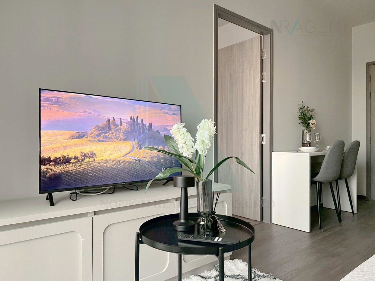 รูป ให้เช่าคอนโด ริช พอยท์ แอท บีทีเอส วุฒากาศ อาคาร 1 ชั้น 17 1 ห้องนอน ขนาด 30 ตรม ใกล้ BTS วุฒากาศ - รูปที่ 5/8