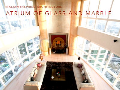 Condos for sale : LTH1951 – Duplex Penthouse Millennium Residence FOR SALE 4 bedrooms 559 SQ.M. Panoramic views of Bangkok ONLY 170 MB