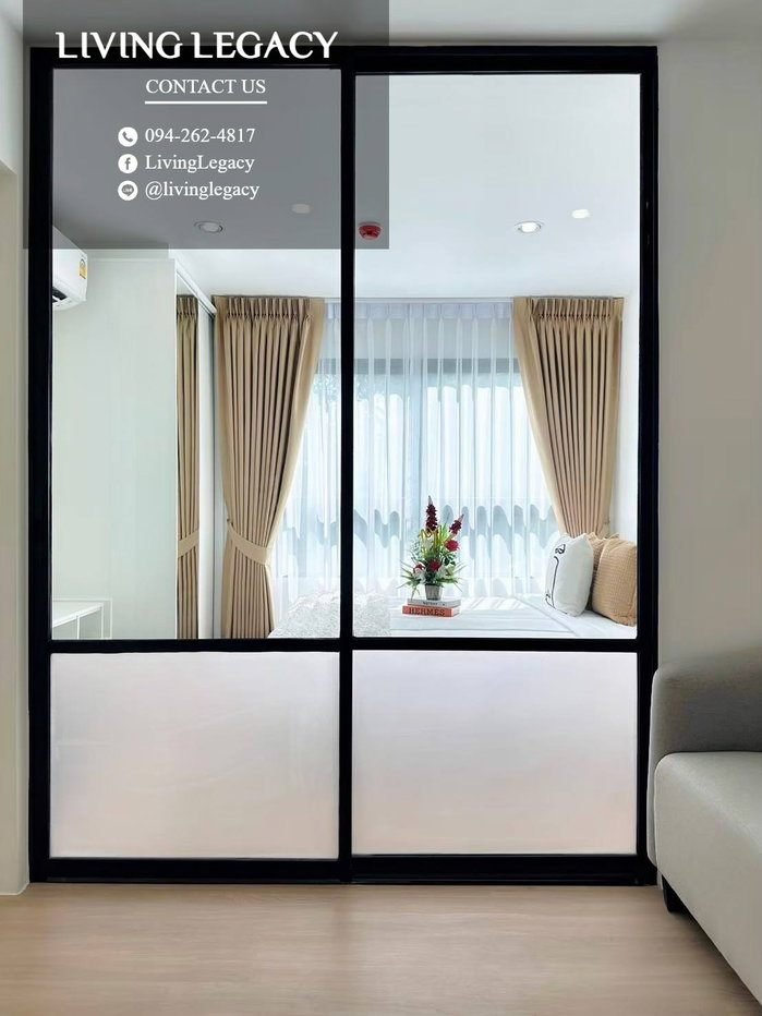 รูป T9VICB ให้เช่าคอนโด ICondo Active Phatthanakan 24.75 ตร.ม. ชั้น 4 ตึก A line id : @livinglegacy - รูปที่ 3/15