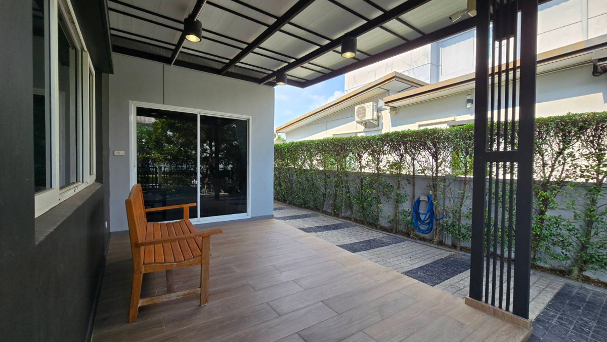 รูป ขายบ้านเดี่ยว เซนโทร ราชพฤกษ์ แปลงหน้าสวน เนื้อที่ 52.1 ตร.ว. พื้นที่ใช้สอย 175 ตร.ม. ใกล้สถานีรถไฟฟ้าMRT สถานีบางพลู สายสีม่วง - รูปที่ 12/12