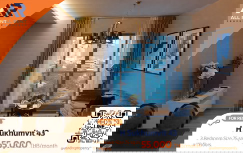 ที่สุดของความเป็นส่วนตัว✨ H Sukhumvit 43 | ห้องกว้าง สภาพดีเยี่ยม | ใกล้ BTS พร้อมพงษ์ & EmQuartier | พร้อมเข้าอยู่