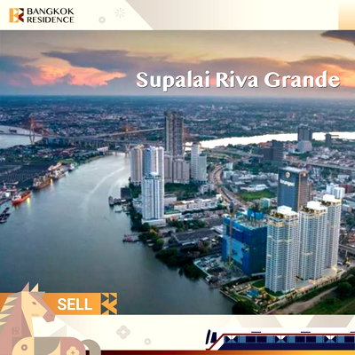 Condos for sale : 🔥Condo for Sale in Bangkok , Supalai Riva Grande near sathorn , 15.5 MB. 3 Bedroom 📊Below Market Price!