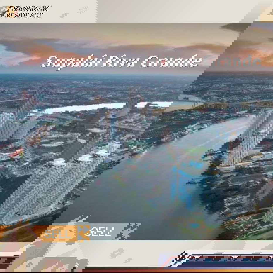 รูป 🔥ขายคอนโด , Supalai Riva Grande ใกล้สาทร  15.5 MB. 3 ห้องนอน 📊ราคาต่ำกว่าตลาด! - รูปที่ 1/6