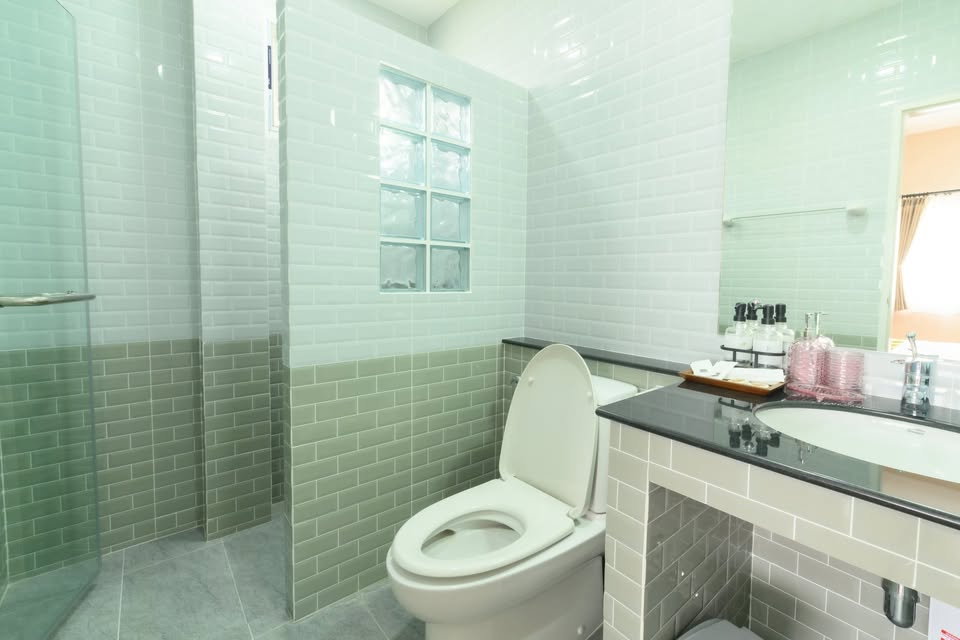 รูป ให้เช่าพูลวิลล่าหางดง ใกล้โรงเรียนนานาชาติลานนาเพียง 2 นาที -RW007763 - รูปที่ 12/17