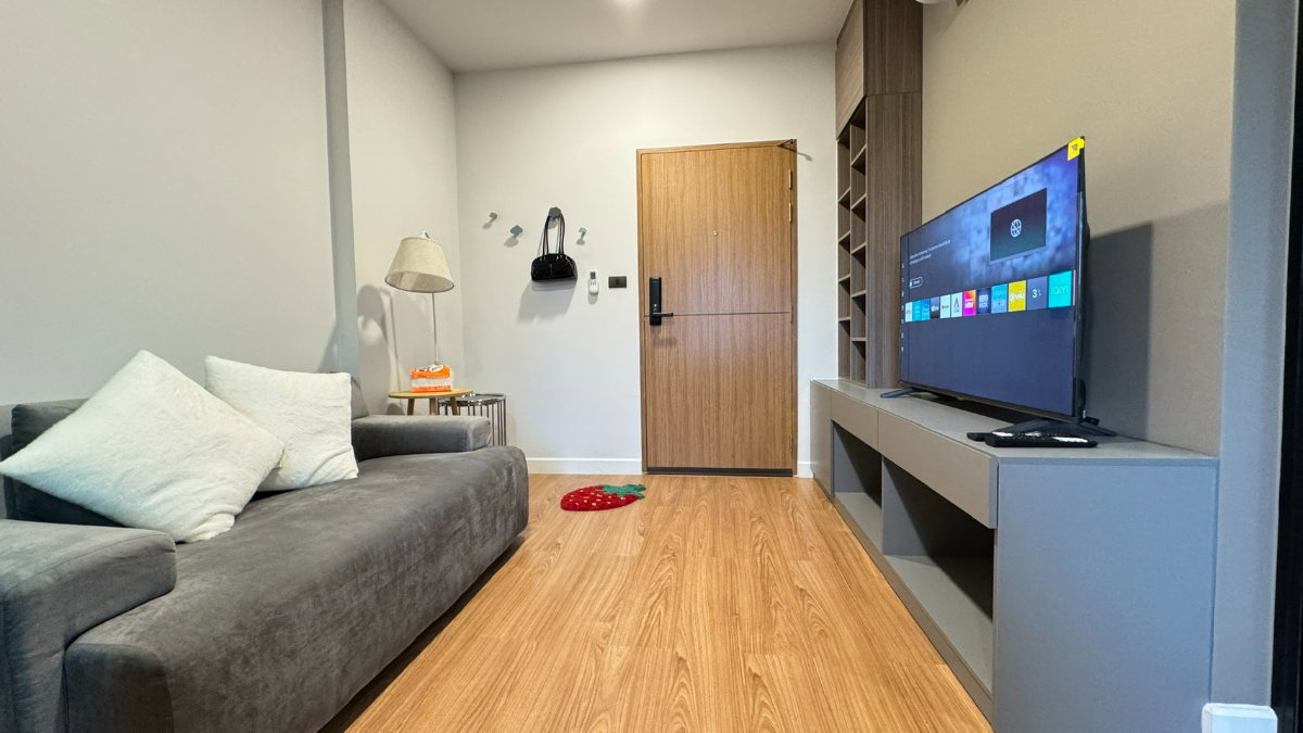 รูป ขาย Arise Condo มหิดล เชียงใหม่ ทำเลใกล้สนามบิน เฟอร์นิเจอร์และเครื่องใช้ไฟฟ้าครบ (C474) T.0946511456 - รูปที่ 4/12