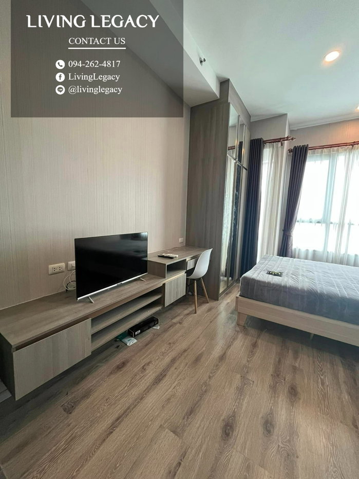 รูป SKVHEQ ให้เช่าคอนโด KnightsBridge Collage Ramkhamhaeng 22 ตร.ม. ชั้น 22 line id : @livinglegacy - รูปที่ 3/9