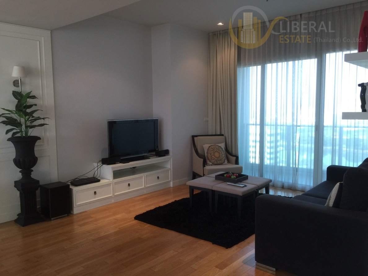 รูป LTH324 –  Millennium Residence Condo For Rent, 128 Sq.M. 2 Beds in Asoke area ONLY 75,000 THB / Month - รูปที่ 1/7