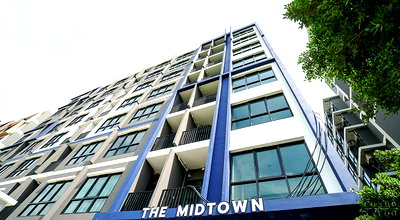Condos for rent : Condo for rent Midtown Chaengwattana, beautiful room, ready to move in, fully furnished, near the BTS Line @bzproperty