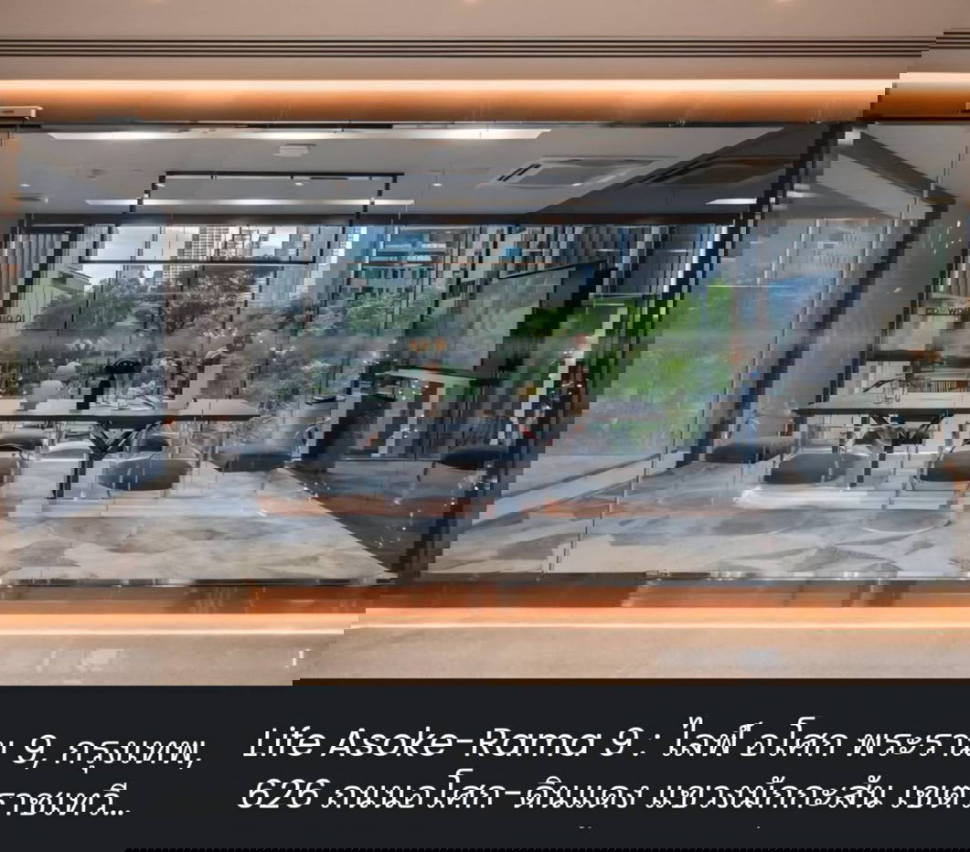 รูป ให้เช่า  ไลฟ์ อโศก พระราม9      เดินไปMRT  พระราม9 ได้ในระยะ300 เมตร - รูปที่ 16/20