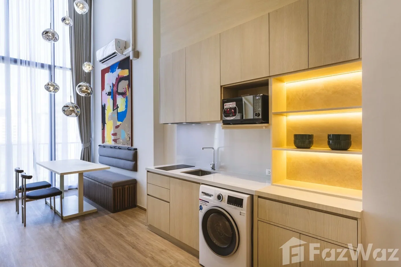 รูป คอนโดให้เช่า 2 ห้องนอน ในโครงการ โนเบิล สเตท 39 6105671 - รูปที่ 13/19