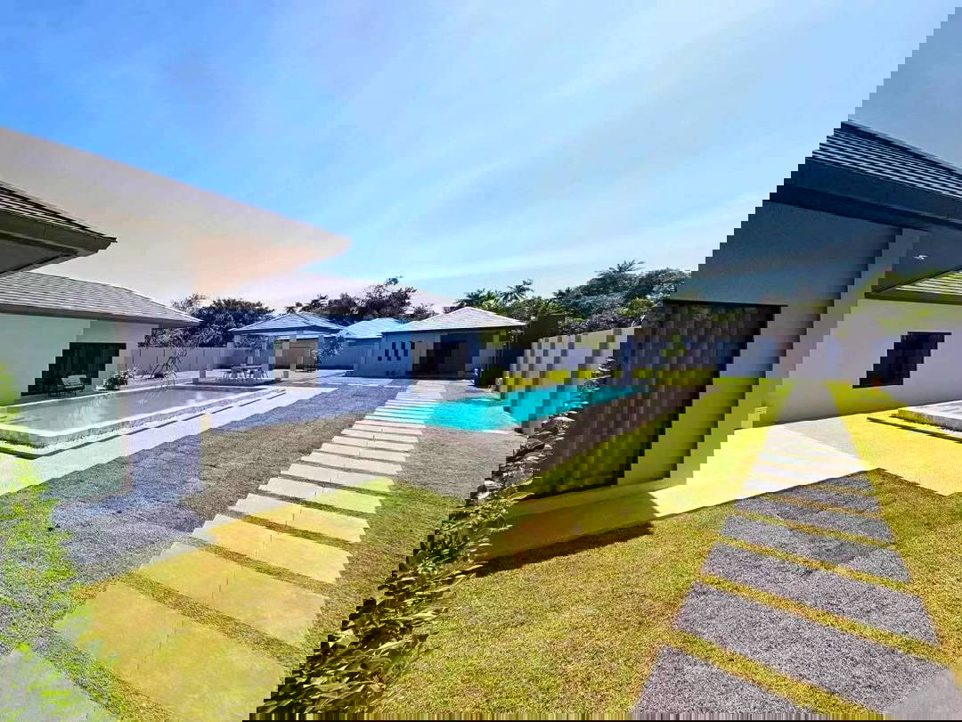 รูป วิลล่าหรูพร้อมสระว่ายน้ำส่วนตัวให้เช่าในพัทยา – 4 ห้องนอน | สระว่ายน้ำส่วนตัว | บ้านพัทยา 6 - รูปที่ 4/10