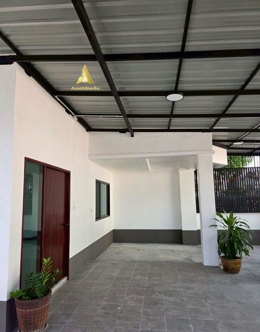 รูป ให้เช่าบ้าน 4 ห้องนอน ใกล้ MRT ไทรม้า จดบริษัทได้ จอดรถ 3 คัน / Assetdee4u - รูปที่ 7/8