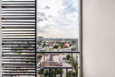 คอนโด โฮมโปร ราชพฤกษ์ : เดอะทรัสต์ เรสซิเด้นซ์ ปิ่นเกล้า ชั้นสูง วิวสวย แต่งครบ _Do816 