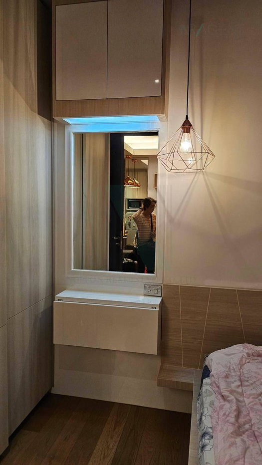 รูป 📌 ให้เช่าคอนโด เดอะ ลุมพินี 24 อาคาร 1 ชั้น 22 1 ห้องนอน ขนาด 29 ตรม ใกล้ รพ.เทพธารินทร์ - รูปที่ 4/8