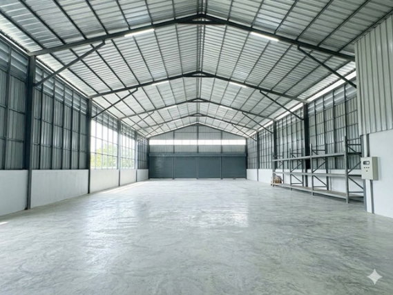 รูป ย่านกรุงเทพกรีฑา12-22 โกดังให้เช่าขนาดใหญ่ มี 2 ยูนิต 2 น้ำ ใกล้ APL บ้านทับช้าง 900 ม 650ตร.ม.ทำเลศักยภาพ - รูปที่ 7/8
