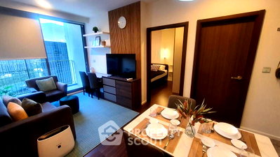 คอนโดให้เช่า : คอนโด 2 ห้องนอน ขนาด 48 ตร.ม. ชั้น 12A ที่ Whizdom Inspire Sukhumvit ใกล้ BTS ปุณณวิถี (ID 1883705)