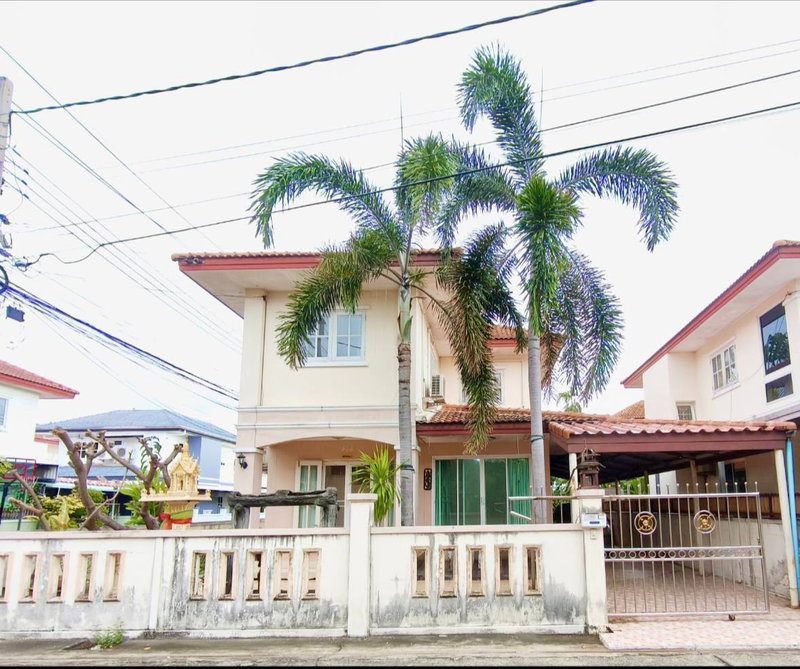 บ้านเดี่ยวให้เช่า : ND0384  ให้เช่าบ้าน หมู่บ้าน อริสรา4 บ้านหลังหัวมุม