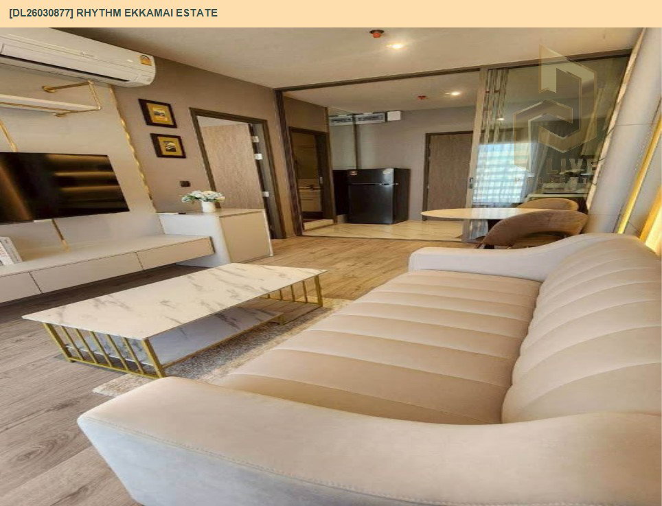 รูป DL26030877 ให้เช่าคอนโด ริธึ่ม เอกมัย เอสเตท (RHYTHM EKKAMAI ESTATE) ใกล้ BTS เอกมัย พร้อมเข้าอยู่ โทรด่วน 0800343450 LineID @655ebbvc - รูปที่ 3/8