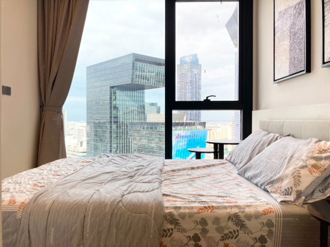 For Rent : ASHTON Asoke – Rama 9  (1bed ) 43.34 sq.m. 35,000 THB Tel. 0924235675 Cate