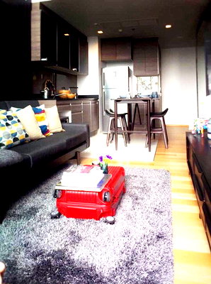 คอนโด พร้อมพงษ์ : คอนโด 1-ห้องนอน ที่ คีนน์ บาย แสนสิริ ใกล้ BTS ทองหล่อ (ID 2733613)