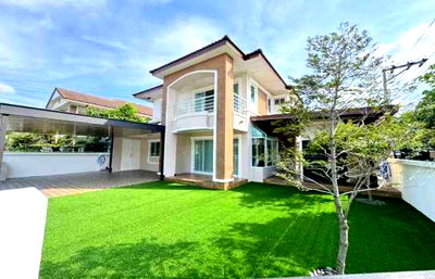 บ้านเดี่ยว นนทบุรี : ขายบ้านเดี่ยว พร้อมผู้เช่า หมู่บ้าน สัมมากร-ราชพฤกษ์ 71ตรว. 4 ห้องนอน 4 ห้องน้ำ