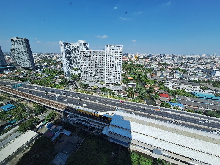 รูป ขายคอนโดติดรถไฟฟ้า วุฒากาศ 34.29 ตร.ม. จัดแบ่งพื้นที่ลงตัว วิวเมืองพร้อมเข้าอยู่ - รูปที่ 8/19
