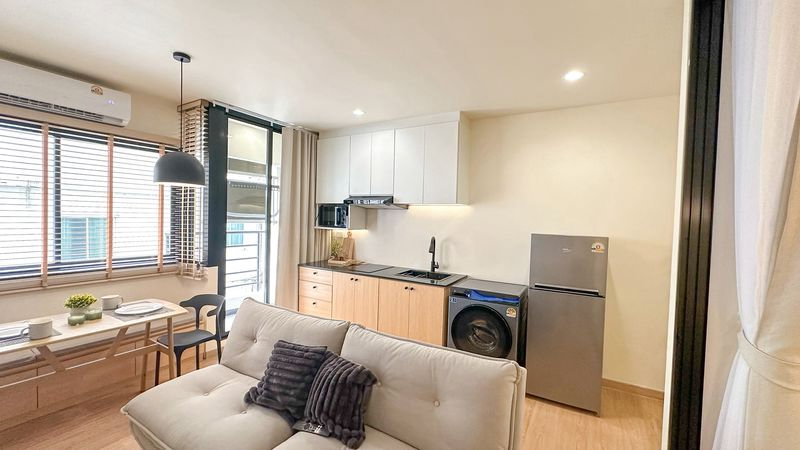 รูป 🎪คอนโดรีโนเวทใหม่ สไตล์ Modern Japandi ใจกลางทำเลทองเชียงใหม่! KN Town Condominium💎 - รูปที่ 8/20