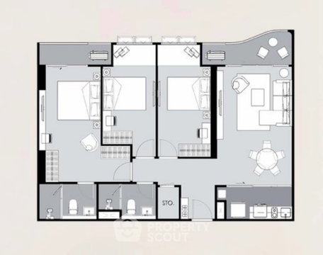 คอนโด 3-ห้องนอน ที่ ศุภาลัย เอลีท สุขุมวิท 39 ใกล้ MRT เพชรบุรี (ID 2731900)