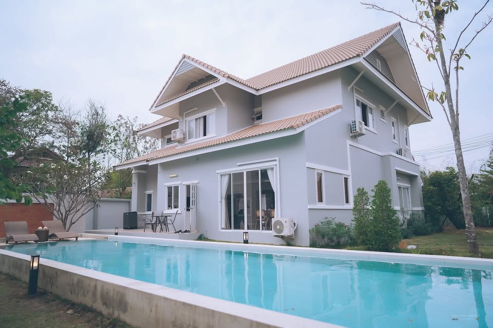 รูป ให้เช่าพูลวิลล่าหางดง ใกล้โรงเรียนนานาชาติลานนาเพียง 2 นาที -RW007763 - รูปที่ 17/17