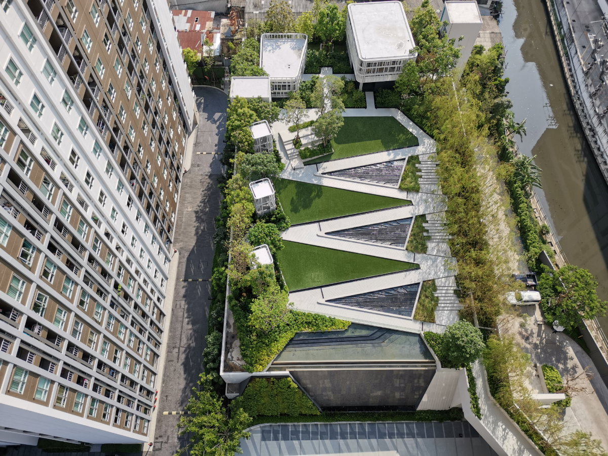 รูป 2 ห้องนอน 1 ห้องน้ำ ครัวปิด 49 ตร.ม. ให้เช่าที่ Chapter One Flow Bangpo วิวแม่น้ำ ชั้นสูง ถ่ายจากห้องจริง พร้อมเข้าอยู่ - รูปที่ 28/72