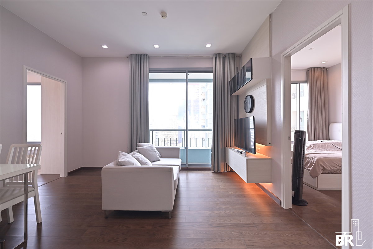 รูป เช่าคอนโด 🎯 Q Asoke ใกล้ MRT เพชรบุรี 30K, 2BR ห้องมุมสวย ราคาดี 🌃 - รูปที่ 7/10