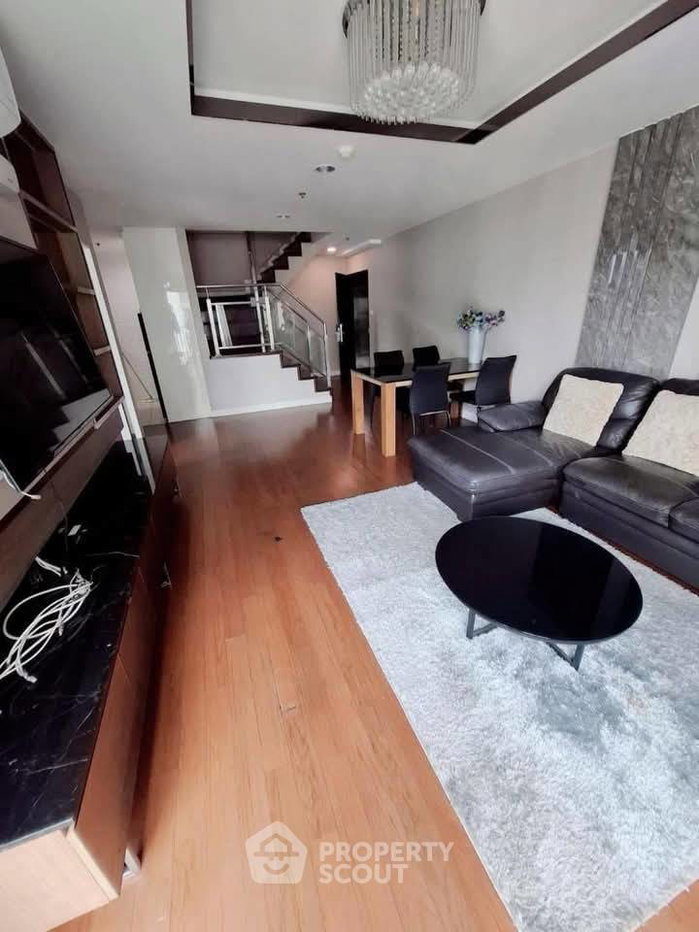 picture 3-BR Duplex at Belle Grand Rama 9 near MRT Phra Ram 9 (ID 1966086) - 1/10