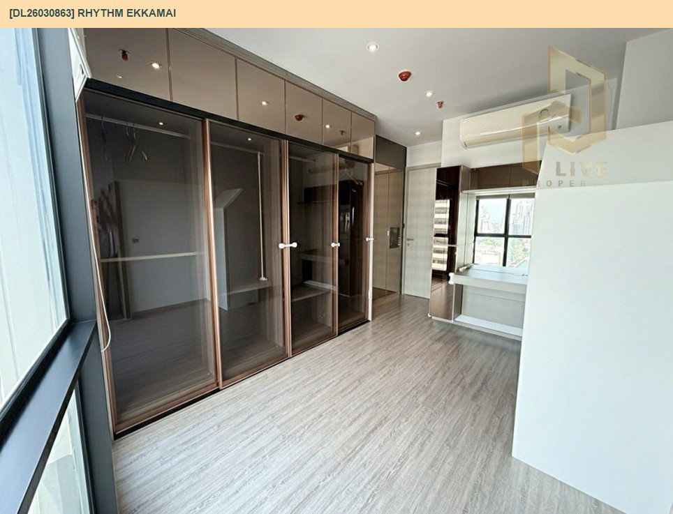 รูป DL26030863 ให้เช่าคอนโด ริทึ่ม เอกมัย (Rhythm Ekkamai) ใกล้ BTS เอกมัย พร้อมเข้าอยู่ โทรด่วน 0653619502 LineID @897iyzll - รูปที่ 15/16