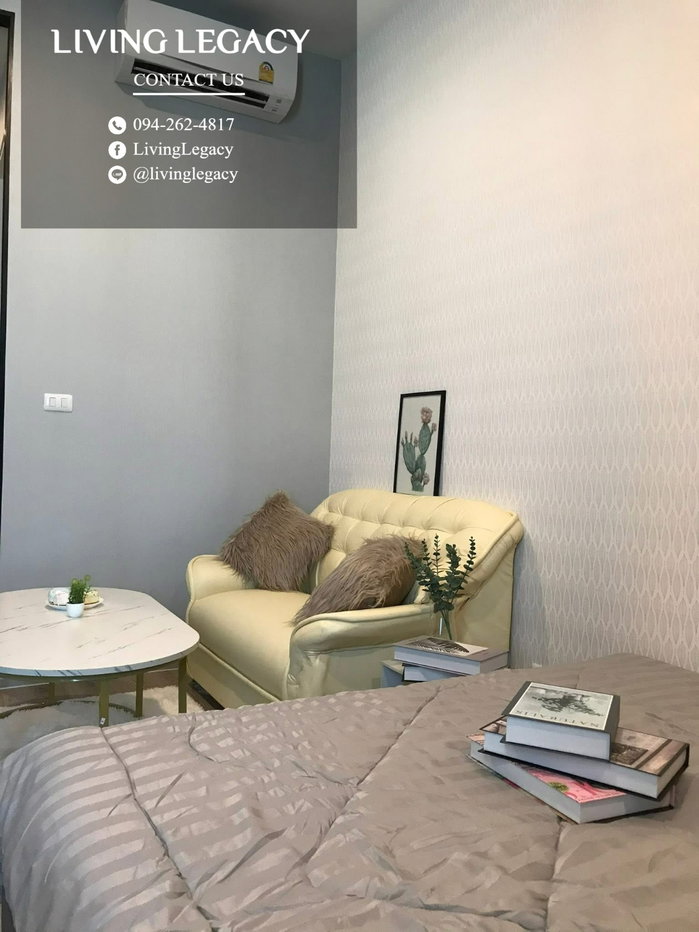 รูป T88C46 ให้เช่าคอนโด KnightsBridge Collage Ramkhamhaeng 22 ตร.ม. ชั้น 22 line id : @livinglegacy - รูปที่ 2/9