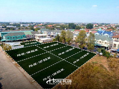 ที่ดิน ม.หัวเฉียวเฉลิมพระเกียรติ : ขายที่ดินเปล่า บางนา - สุวรรณภูมิ โครงการหมู่บ้านพูนสุข 