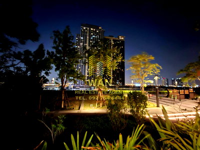 ขายคอนโด : ขายคอนโด The politan aqua ชั้น 9 ชั้นเดียวกับสวนส่วนกกลาง บรรยากาศแบบรีสอร์ท ครบพร้อมอยู่