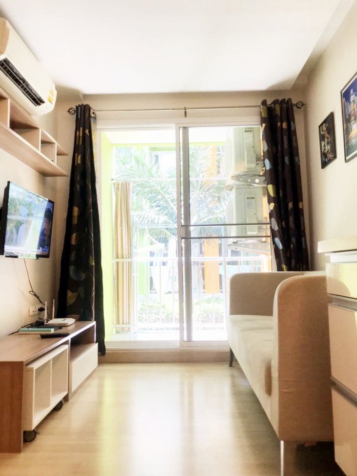 รูป เช่า!!! เอมเมอรัล เรสซิเดนท์ รัชดา (1 ห้องนอน 29 ตร.ม) ใกล้ ม.หอการค้าไทย - รูปที่ 3/14