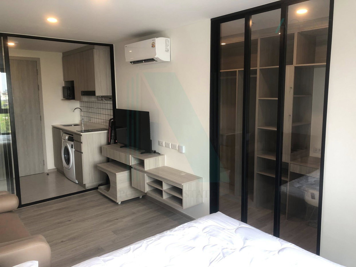 รูป ให้เช่าคอนโด ออริจิ้น เพลย์ ศรีอุดมสุข สเตชั่น อาคาร D ชั้น 5 สตูดิโอ ขนาด 28 ตรม ใกล้ ใกล้ รถไฟฟ้าสายสีเหลืองศรีอุดม - รูปที่ 2/8