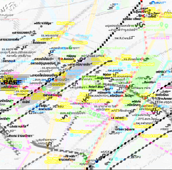 รูป เดอะเบส แจ้งวัฒนะ 2ห้องนอน ให้เช่าถูก 12,000 บาท 🔥 47.28 ตร.ม. ชั้น 17 ห้องพร้อมอยู่ 🔥 ใกล้ศูนย์ราชการ แจ้งวัฒนะ - รูปที่ 21/21